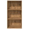 vidaXL raamaturiiul Artisian Oak 60x30x114 cm Engineered Wood