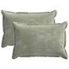 vidaXL Diivanipadi 2 tk HOUTEN Roheline 30 x 50 cm &Scaron;en&uuml;&uuml;lfabric