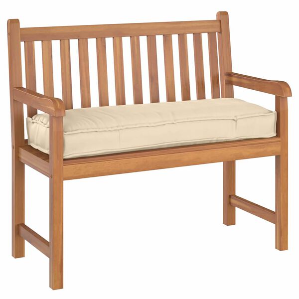 vidaXL Padi Beež 110 x 40 x 8 cm Oxfordi kangas