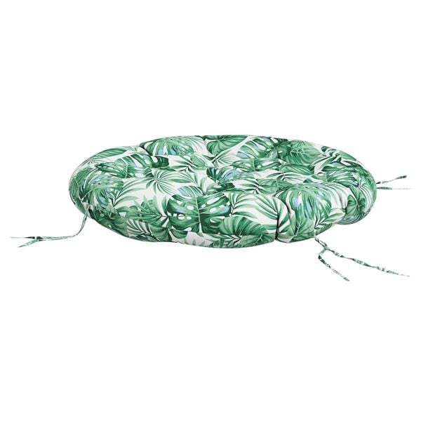 vidaXL &uuml;mmargune istmepadi, lehemuster, &Oslash;100 x 11 cm, oxford kangas