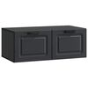 vidaXL Rippuv TV kapp Must 78,5 x 41 x 30 cm Tehispuit