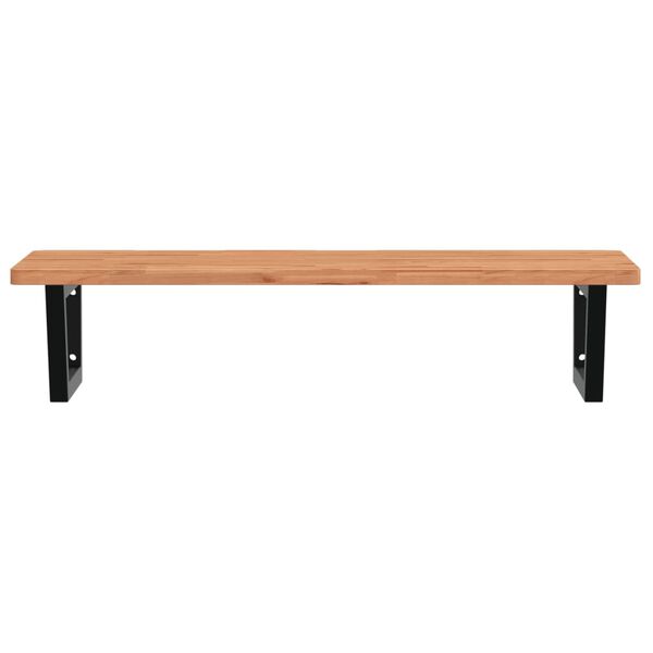 vidaXL seinale kinnitatav valamuriiul, teras ja p&ouml;&ouml;kpuit