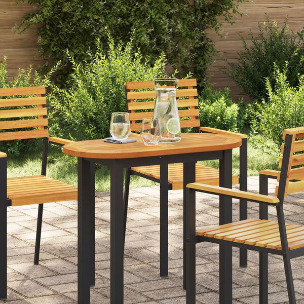 vidaXL Lauda peal Pruun 80 x 40 x 2 cm Tugev akatsiapuu