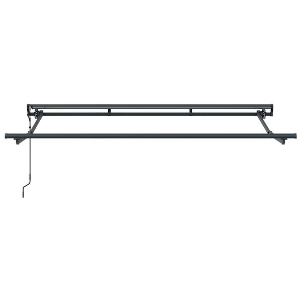 vidaXL Elektriline L&uuml;kandvarikatus Kollane ja Valge 3,5 x 2 m