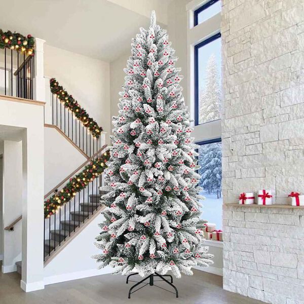 vidaXL J&otilde;ulupallide komplekt 200 pcs L&auml;bipaistev &Oslash; 5 cm