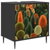 vidaXL Vannitoa kapp ZAANDAM Must tamm 60 x 40 x 61 cm Tehispuit