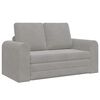 vidaXL Diivanvoodi Helehall 148 x 71 x 83 cm Samet