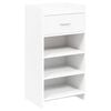 vidaXL Kinga kapp sahtliga Valge 48 x 36 x 92 cm Tehispuit