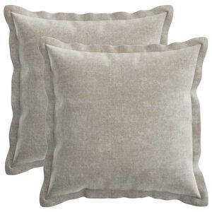 vidaXL Diivanipadi 2 pcs HOUTEN Helehall 45 x 45 cm &Scaron;en&uuml;&uuml;lfabric