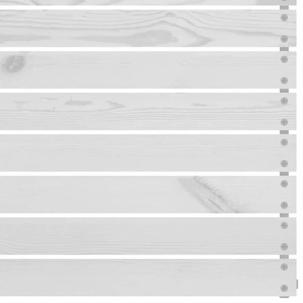 vidaXL aia nurgadiivan, valge, männipuit