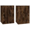vidaXL seina telerikapid, 2 tk, suitsutatud tamm, 40x34,5x60 cm