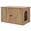 vidaXL Kassi Maja Artisan tamm 85 x 55 x 50,5 cm Tehispuit