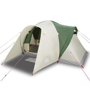 vidaXL peretelk 6 inimesele, kuppel, roheline, veekindel