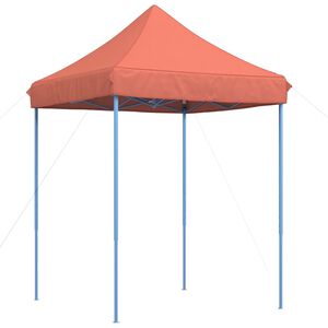 vidaXL kokkupandav pop-up peotelk, terrakota, 200x200x306 cm