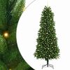 vidaXL J&otilde;ulupuu koos 300 LED-iga koos alusega Roheline 240 cm PE