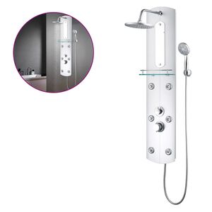 vidaXL du&scaron;ipaneeeli s&uuml;steem, 25 x 43 x 120 cm, h&otilde;bedane