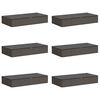 vidaXL L&auml;bipaistev tippakna jaotuskast 6 pcs Hall 100 x 50 x 18 cm