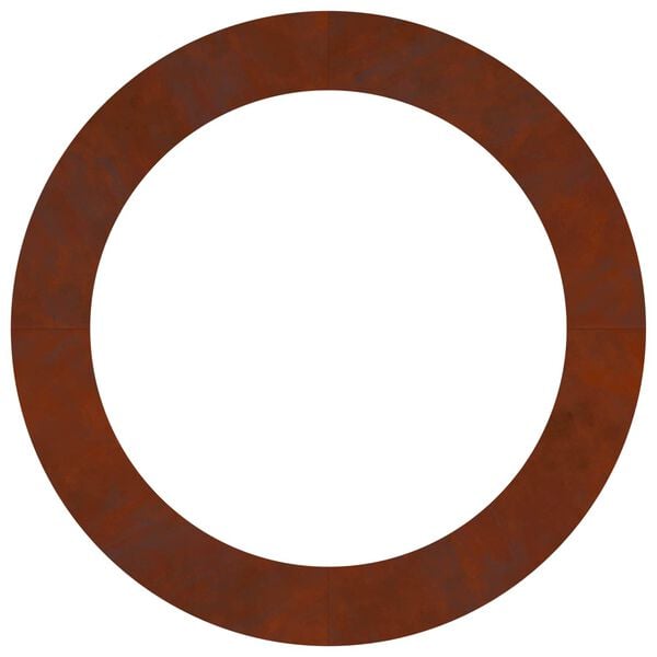 vidaXL sobiv lame puu r&otilde;ngaste jaoks 5 pcs Pruun &Oslash;90 / 120 cm