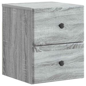 vidaXL Seinale kinnitatav &ouml;&ouml;tis sahtliga Hall Sonoma 34,5 x 33 x 40 cm