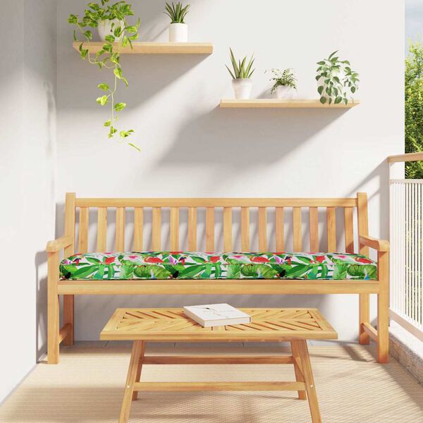 vidaXL Pallet padjakomplekt 2 pcs Tropiline džungel 180 x 40 x 8 cm