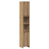 vidaXL vannitoakapp Artisan tamm 30x30x183,5 cm insenerpuit