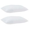 vidaXL Suvised teki padjaga 2 pcs Valge Down Feather