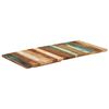 vidaXL ristk&uuml;likukujuline lauaplaat, 60x120 cm 25-27 mm taastatud puit