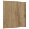 vidaXL Dekor Paneelid 50 tk K&auml;sit&ouml;&ouml;puu 30 x 30 x 0.27 cm Tehispuit