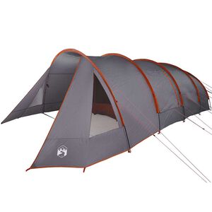 vidaXL Tunnel Telk 6-Kohaline Hall ja oranž 890 x 470 x 220 cm