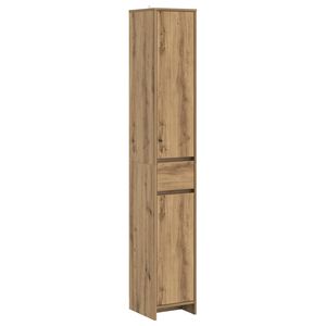 vidaXL Vannitoa kapp Artisan tamm 30 x 33 x 190 cm Tehispuit
