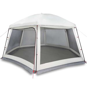 vidaXL basseinitelk eemaldatavate k&auml;rbse- ja v&otilde;rkseintega 512x458 cm