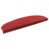 vidaXL Iseliimuvad treppimatid 15 tk 80 x 24,5 x 3,5 cm Punane