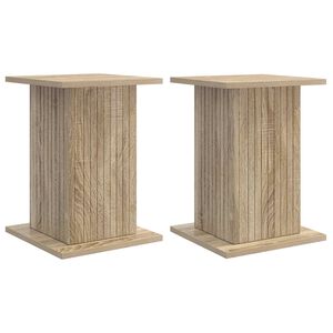 vidaXL Taimede alus 2 pcs Sonoma tamm 30,5 x 30 x 43 cm Tehispuit