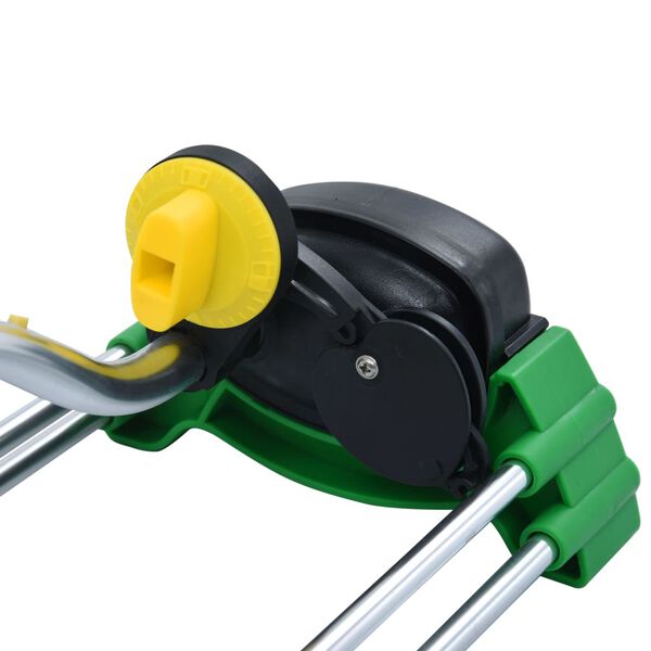 vidaXL võnkuv vihmuti 18 veejoaga