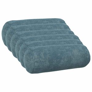 vidaXL Diivanipadi 6 pcs HEERLEN Sinine &Oslash; 15 x 40 cm &Scaron;en&uuml;&uuml;lfabric