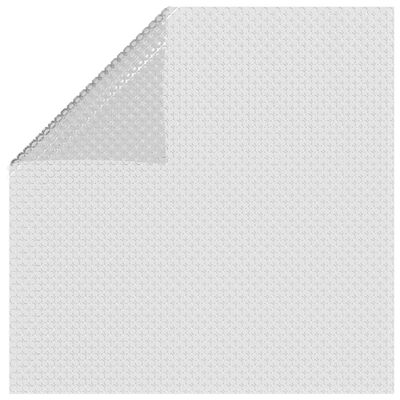 vidaXL ujuv PE ümmargune basseinikile, 975x488 cm, hall
