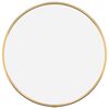 vidaXL seinapeegel, kuldne, Ø 30 cm, ümmargune