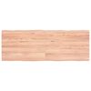 vidaXL lauaplaat, helepruun, 140 x 50 x (2-4) cm, t&ouml;&ouml;deldud t&auml;ispuit