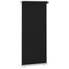 vidaXL v&auml;liruloo 100 x 230 cm, must