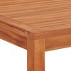 vidaXL 5-osaline aiamööbli komplekt, tiikpuu