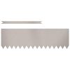 vidaXL Murupiire 20 tk 100 x 0,05 x 30 cm Rooste