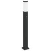 vidaXL anduriga postvalgusti 80 cm must IP44