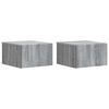 vidaXL Seinale kinnitatav &ouml;&ouml;tis 2 pcs Hall Sonoma 33 x 34,5 x 20 cm