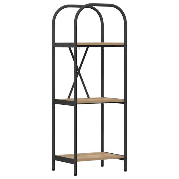 vidaXL Raamatukapp K&auml;sit&ouml;&ouml;puu 40 x 30 x 109 cm Tehispuit