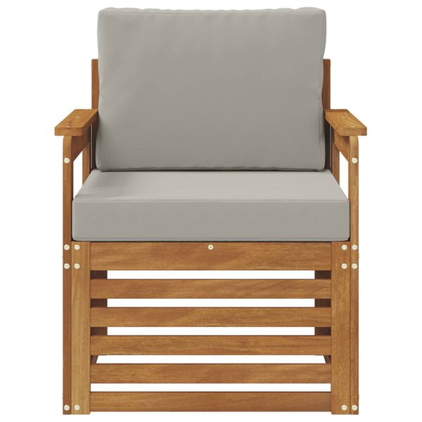 vidaXL V&auml;li diivanikomplekt padjaga Neutraalne 71 x 63 x 73 cm