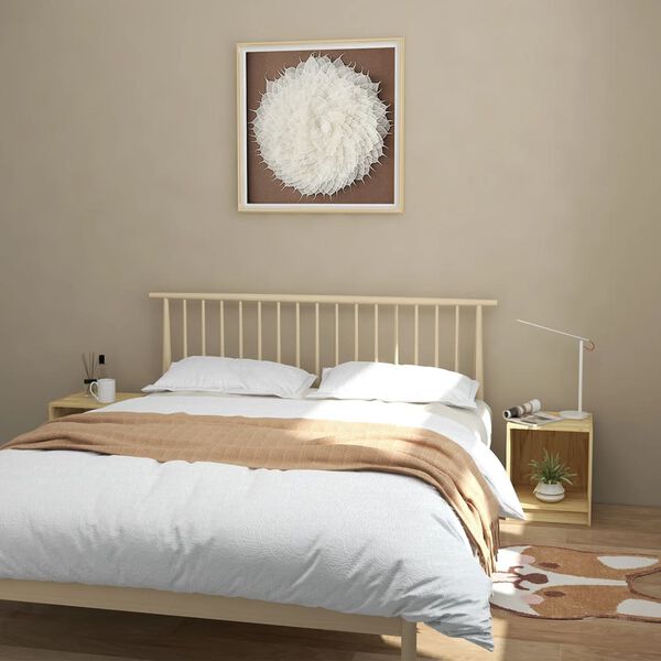 vidaXL &ouml;&ouml;kapid 2 tk, 35,5x33,5x41,5 cm, m&auml;nnipuit