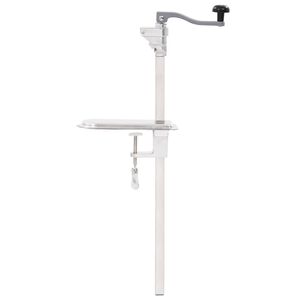 vidaXL purgiavaja, hõbedane, 70 cm, alumiinium ja roostevaba teras