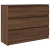 vidaXL puhvetkapp pruun tamm 100x35x76 cm Engineered Wood