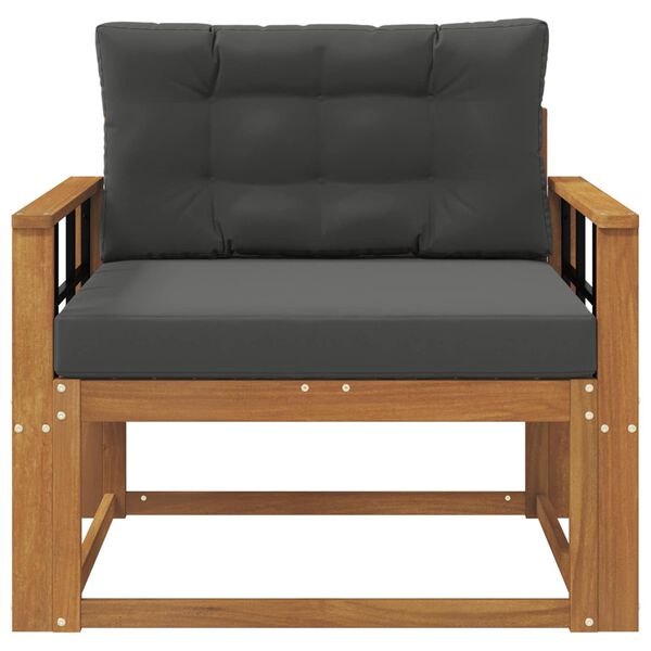 vidaXL V&auml;ljas Keskmine Diivan Tugev akatsiapuu Neutraalne