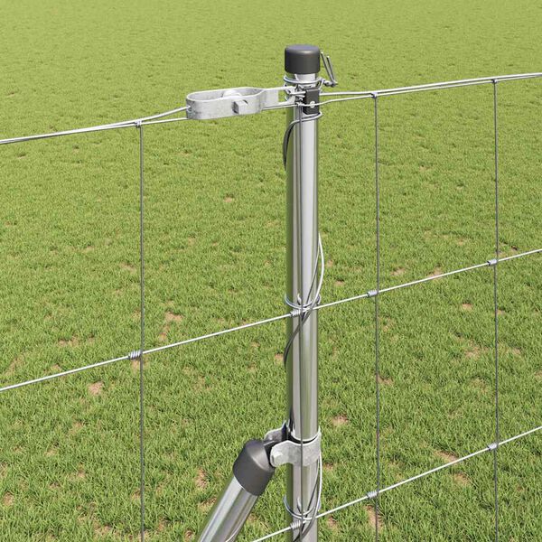 vidaXL Aiapost Galvaniseeritud 25 x 1,5 m Teras